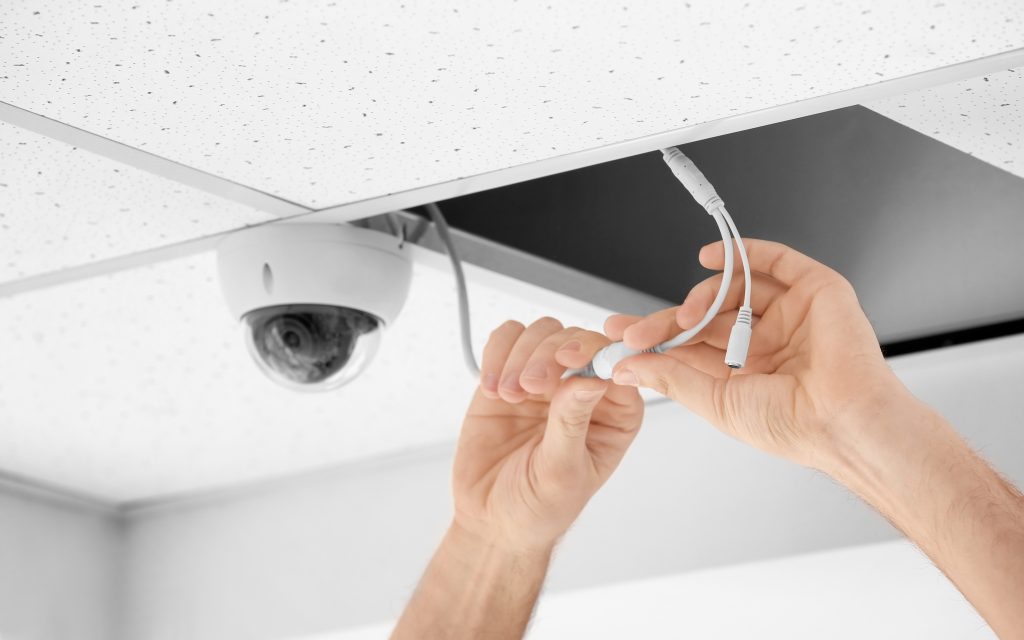 wired security camera