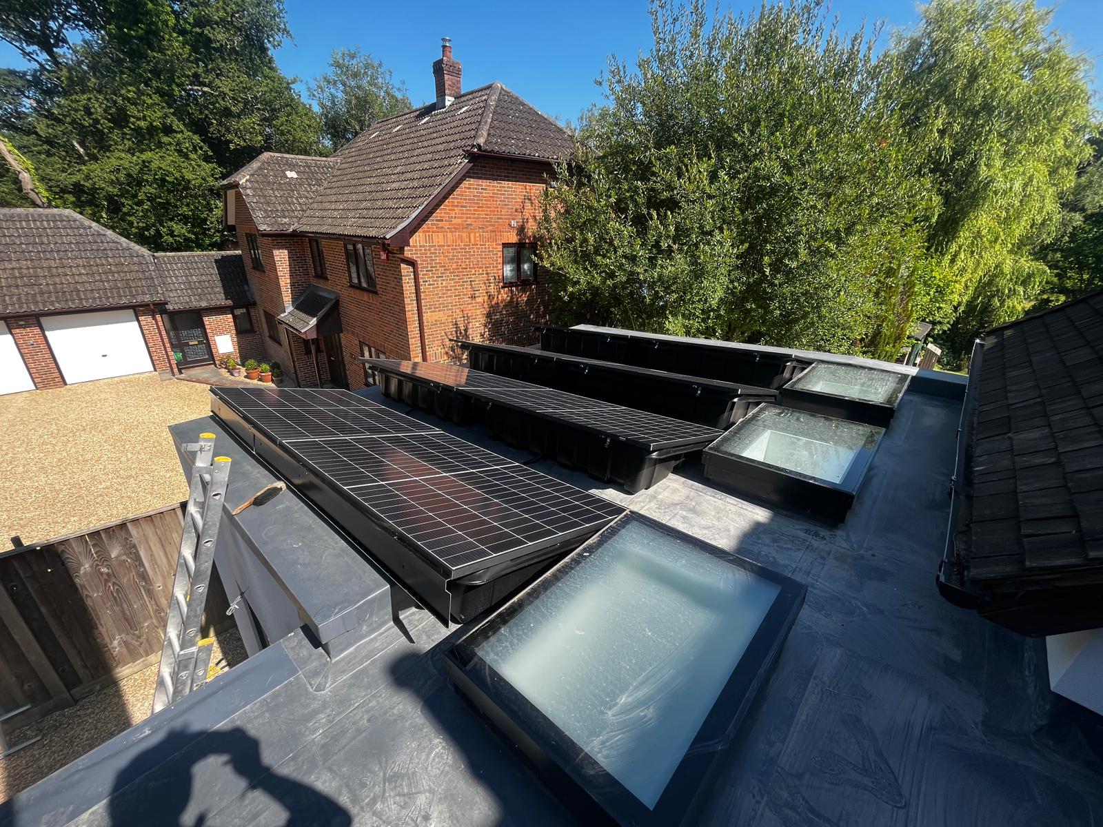 solar panel costs new forest